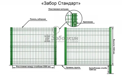 Купить 3Д заборы из сварной сетки цены с установкой от производителя в  Москве и Туле