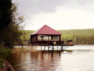 Беседка на воде в Наре — Фото №299746