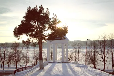 Кострома, Улица 1 Мая, беседка Островского — Фото — PhotoBuildings