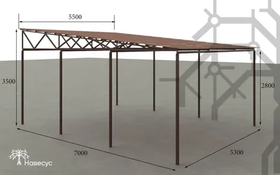 Цена на металлические навесы, стоимость навеса из поликарбоната в Москве