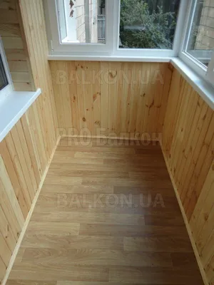 Отделка балкона пластиковыми панелями. Mosgor-balkon.ru