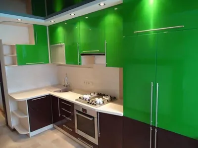 Кухни в ЗЕЛЁНЫХ ТОНАХ. Интерьер кухни в зелёном цвете. Kitchen in green  color - YouTube