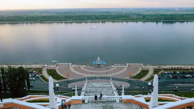 Чкаловская лестница в Нижнем Новгороде: история, фотографии