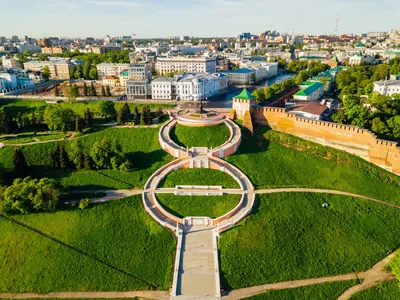 Чкаловская лестница в Нижнем Новгороде