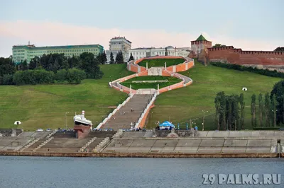 Чкаловская лестница в Нижнем Новгороде