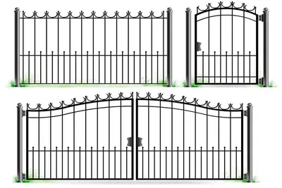Декоративные сварные ограждения купить в Санкт-Петербурге, Краснодаре,  Москве | Металлические заборы