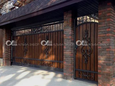 DIY wooden gate ideas/супер!!! деревянные ворота под старину