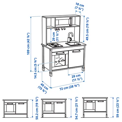 KidKraft Изысканный уголок Grand Gourmet Corner Kitchen - большая угловая детская  кухня - купите в фирменном интернет-магазине KidKraft-Russia по лучшей цене!