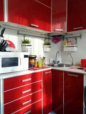 КРАСНАЯ КУХНЯ 50 идей кухни в красных тонах. Red Kitchen ideas. - YouTube