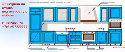 Электрика на кухне – тонкости монтажа, рассказываем.