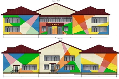 В Щелково появится детский сад с разноцветными акцентами на фасаде