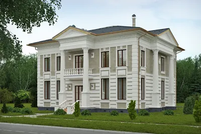 Проекты в классическом стиле, фото, планировки, фасады | Classic house  design, Luxury homes exterior, Dream house exterior