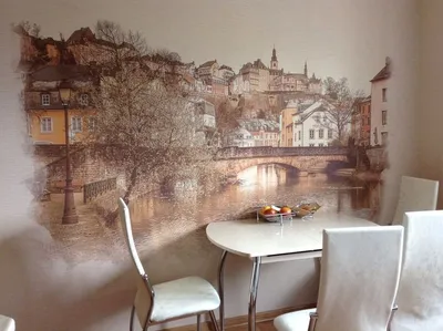 Фотообои на кухню купить по низкой цене - Walldeco