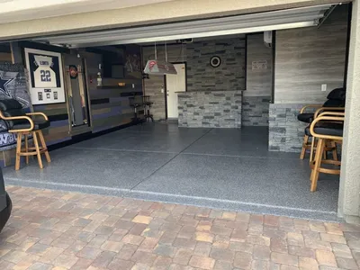 Dave's Faux Stone Garage Bar - GenStone