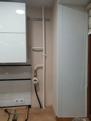 Kitchen decor. How to hide the gas meter, IDEA - YouTube