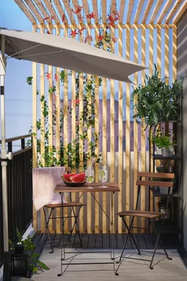 Define Your Dining Space | Ikea outdoor furniture, Balcony furniture,  Balcony decor