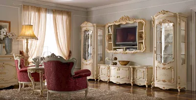 Итальянская Гостиная La Fenice laccato фабрики Casa +39 - Ital-Collection