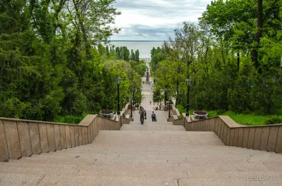 Каменная лестница в Таганроге в городе \"Таганрог\"