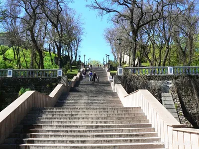 Каменная лестница в Таганроге в городе \"Таганрог\"