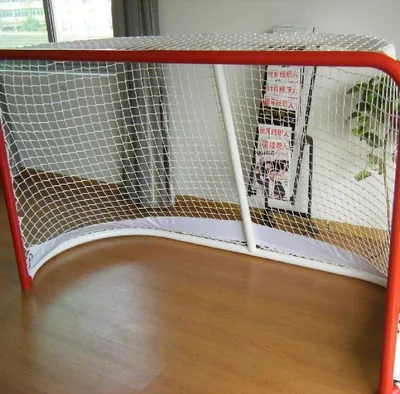 Детские тренировочные ворота с имитатором вратаря Bauer Deluxe Knee Hockey  Goal. Купить ворота Bauer Deluxe Knee Hockey Goal в Москве - Hockey-mag