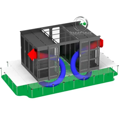 Системы изоляции воздушных коридоров ЦОД. Часть 2. Холодные и горячие  коридоры. Какой изолируем? / Хабр