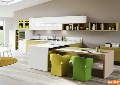 Красочные и стильные кухни от Arredo3 Cucine