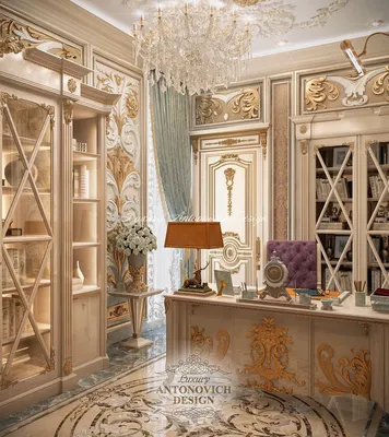 Красивые идеи для маленького кабинета - Luxury Antonovich Design