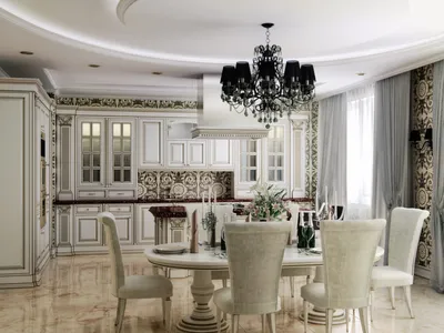 KITCHEN DESIGN TIPS. Interior design, kitchen in classic style. - YouTube