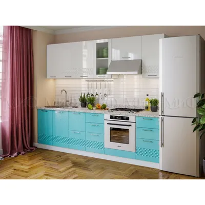 интерьер кухни в черно-бирюзовых тонах | Turquoise kitchen cabinets,  Kitchen design, Turquoise kitchen