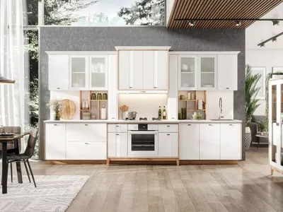 Любимый Дом - Кухня «Мокка» Заказать на сайте:  https://lubidom.ru/catalog/kitchens/65106/ Корпус: ЛДСП 16 мм, цвет  «Чёрный». Фасад: МДФ 16 мм, в пленке ПВХ, цвет «Кашмир». Стекло: прозрачное  4 мм. Гарантия: 24 месяца. | Facebook