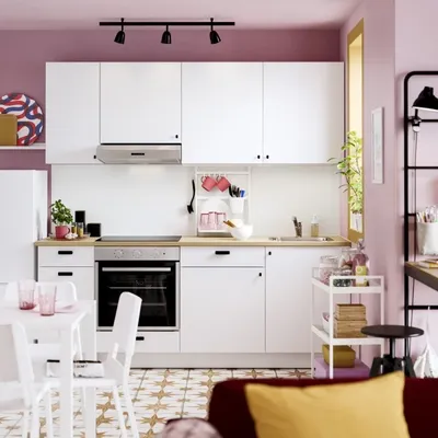 Кухня, белый 220x61x220 см IKEA KNOXHULT КНОКСХУЛЬТ 394.015.15 купить в  Минске, цена 71622 рублей - Интернет магазин aIKEA.by