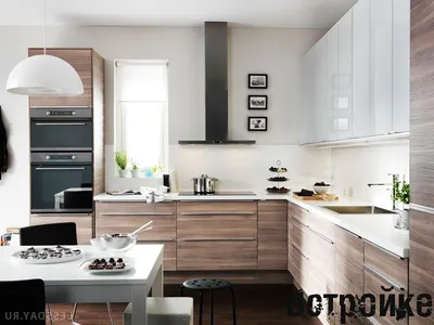 Кухни IKEA: фото в интерьере и справка для покупателя | Kitchen design  small, Kitchen design, Kitchen interior