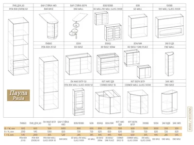 Кухня Паула купить за 16300 рублей с доставкой в Москве