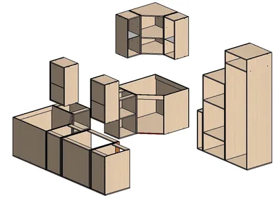 Как сделать (собрать) кухню своими руками (фото, видео), сборка шкафов на  кухню