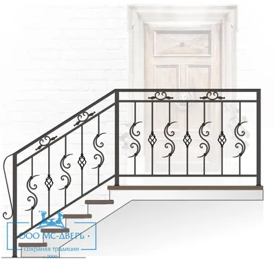 Современные кованые лестницы - ООО «Статус» кованые изделия от производителя