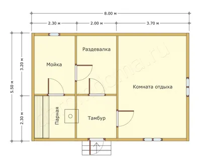 Дом-баня в Юрлово — 1020000 руб.