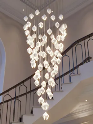 Люстра в лестницу | Lamp light, Chandelier, Led bulb