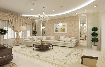 Гостиная в стиле новая классика, Алматы - Luxury Antonovich Design