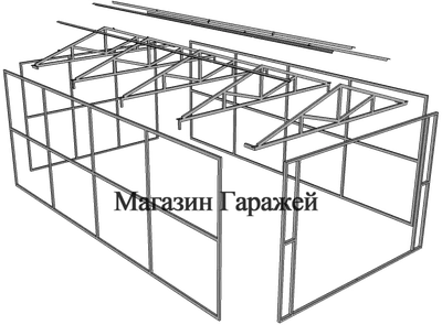 Металлический гараж