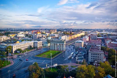 Санкт-Петербург. Московские Триумфальные ворота