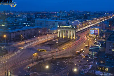 Московские Триумфальные ворота - Питерский двор