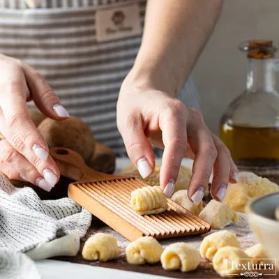 Очень простое блюдо из недорогих продуктов. Картофельные ньокки с беконом