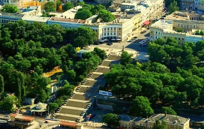 Потемкинская лестница в городе Одесса | oktv.ua