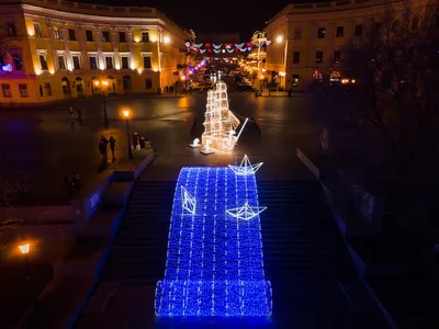 Фото: Потёмкинская лестница, достопримечательность, Одесса, Приморский  район — Яндекс Карты