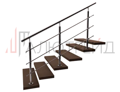 Красивые и современные ограждения для лестницы из нержавеющей стали от  Talex по низкой цене