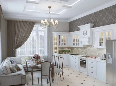 Несколько примеров кухни 9 кв м в панельном доме | Houzz Россия