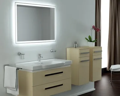 Зеркало для ванной с подсветкой Epperly Lighted Bathroom Mirror 50x50 см