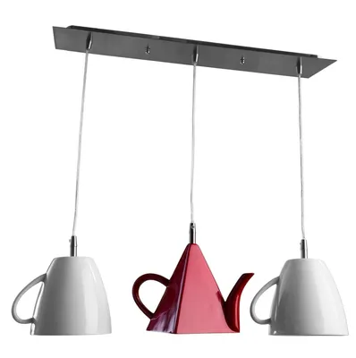 Подвесной светильник для кухни в форме чашки Cafeteria Arte Lamp  Caffetteria A6605SP-3WH купить выгодно в интернет-магазине Лю.ру - Доставка  в Москве, по России | отзывы (1)