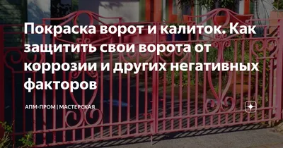 Покраска ворот,стен, заборы любой сложности: Договорная ➤ Ворота | Бишкек |  88462985 ᐈ lalafo.kg