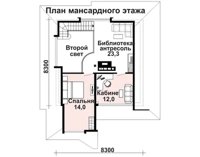 Проект деревянного коттеджа 12-95 :: Интернет-магазин Plans.ru :: Готовые  проекты коттеджей